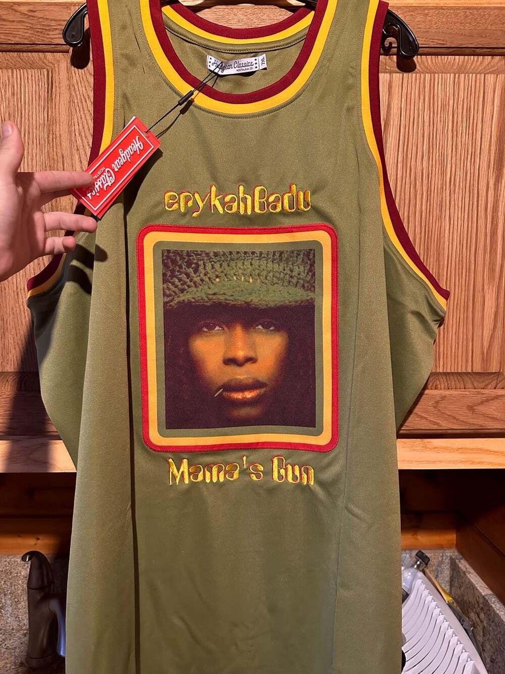 Headgear Classics Erykah Badu Mama's Gun Mesh Basketball Jersey